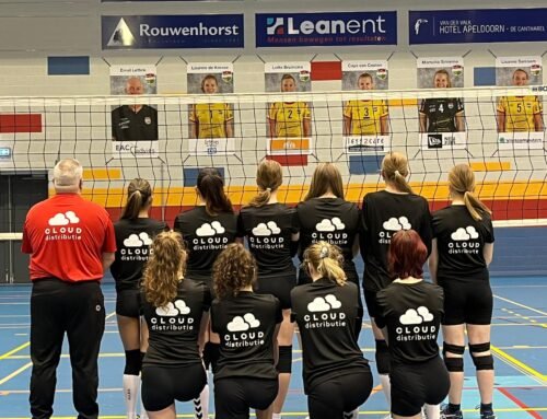 Cloud Distributie Sponsor SV Dynamo Volleybal dames MA3
